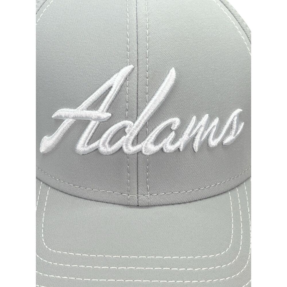 Adams Golf Tight Lies Fitted Hat L/XL Gray Performance Cap - Picture 2 of 9